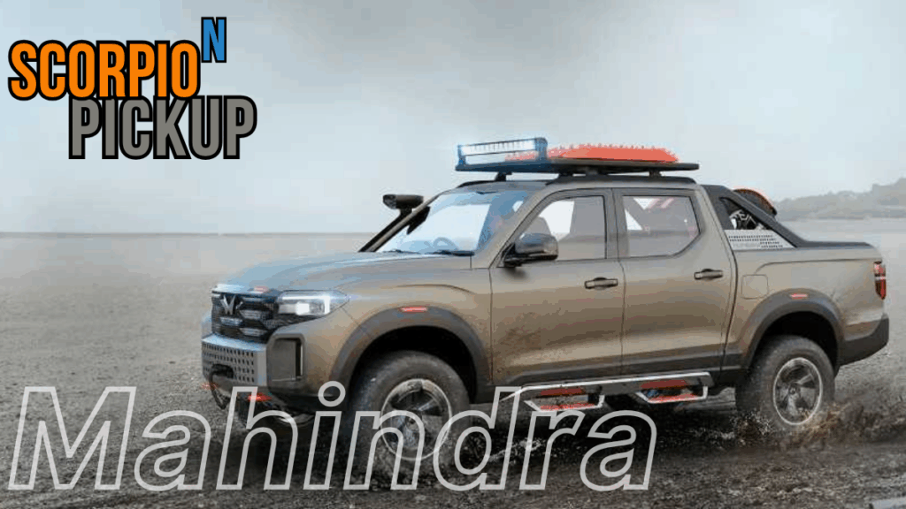 Mahindra Scorpio N Pickup Spied