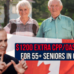 $1200 Extra CPP/OAS Pension in September 2025 for 55+ Seniors in Canada