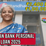 Bandhan Bank Personal Loan 2025: ₹2,400 EMI for ₹1,00,000 Loan