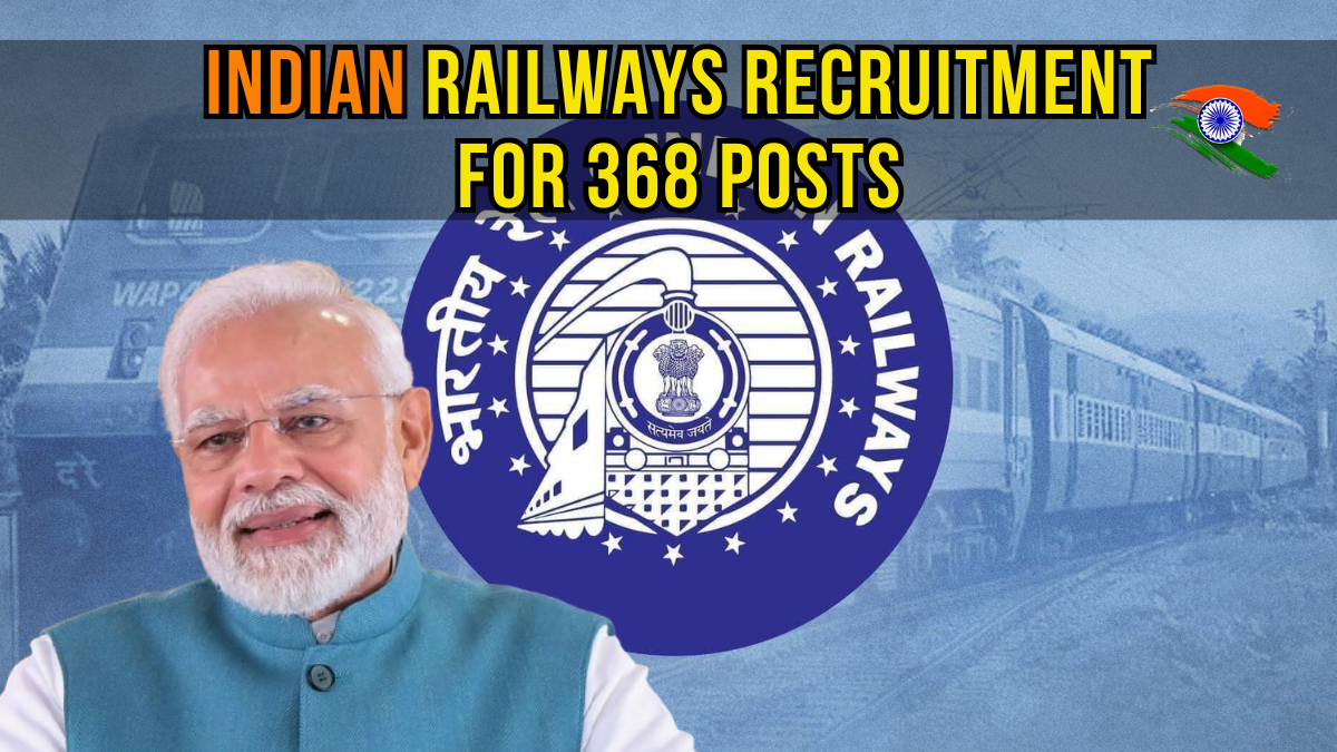 RRB Section Controller Recruitment 2025 Notification Out for 368 Posts