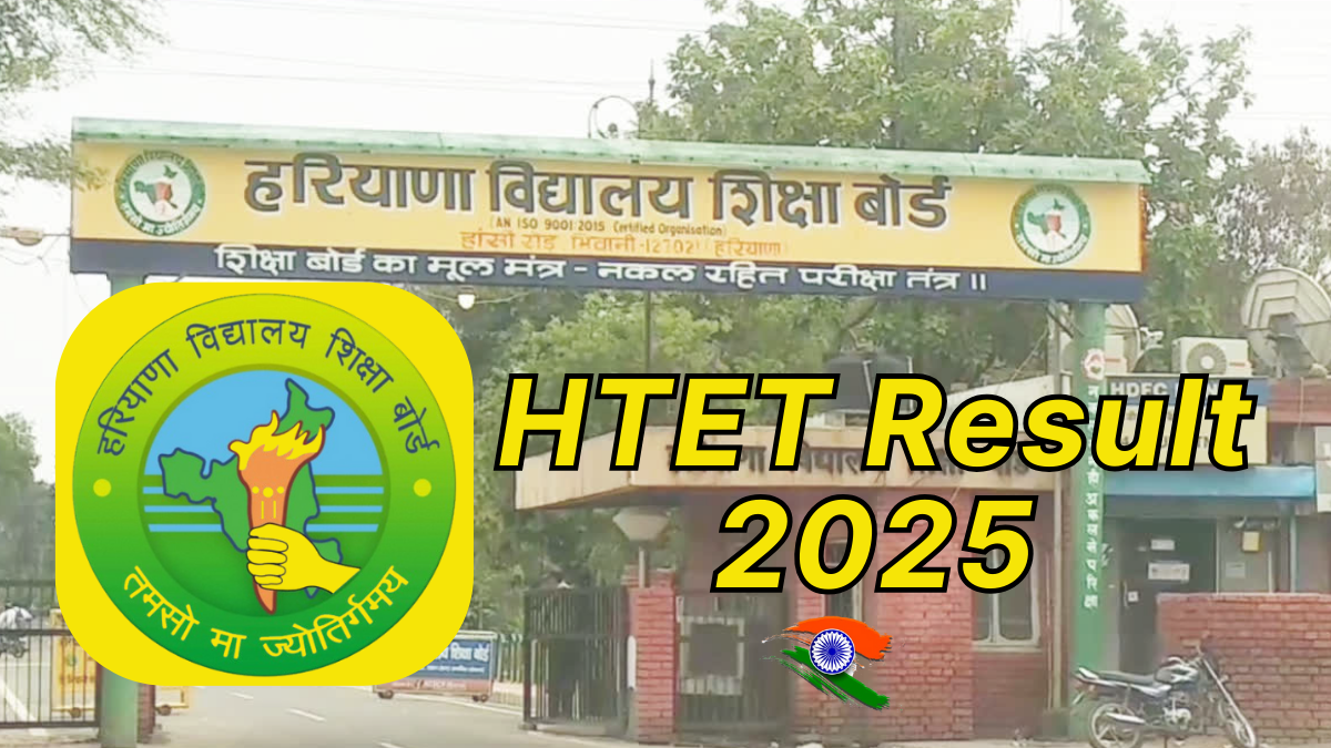 HTET Result 2025: Haryana TET Level 1, 2, 3 Score Card