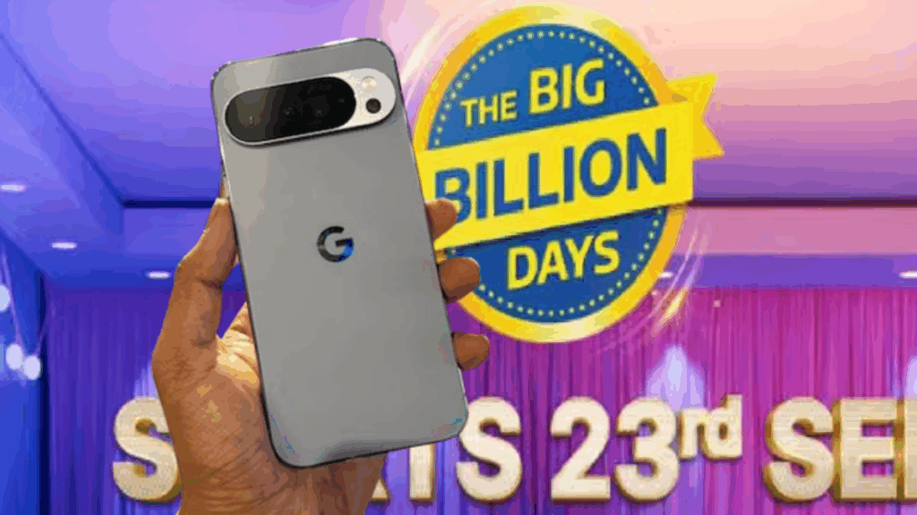 Flipkart Big Billion Days 2025: Huge Discounts on Google Pixel 9 Series – Pixel 9 at Just ₹34,999
