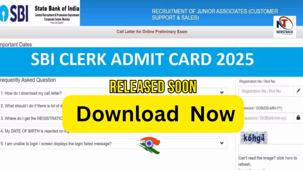SBI Clerk Prelims Admit Card 2025 Released Soon