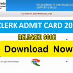 SBI Clerk Prelims Admit Card 2025 Released Soon